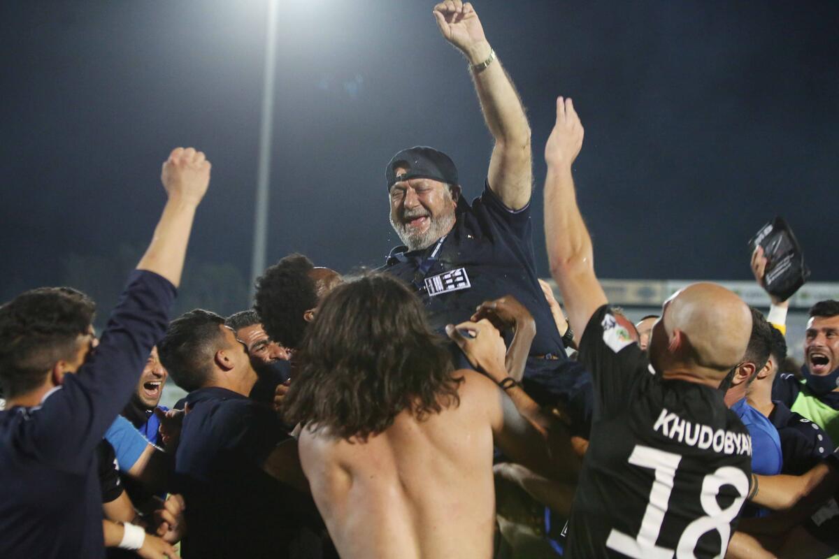 Στα χέρια των παικτών πρόεδρος και προπονητής! thumb
