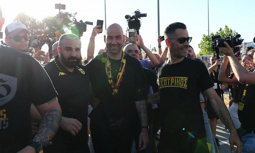 Σπανούλης: «Αυτή η υπέροχη υποδοχή είναι για την αρχή του οράματος του Άρη» image